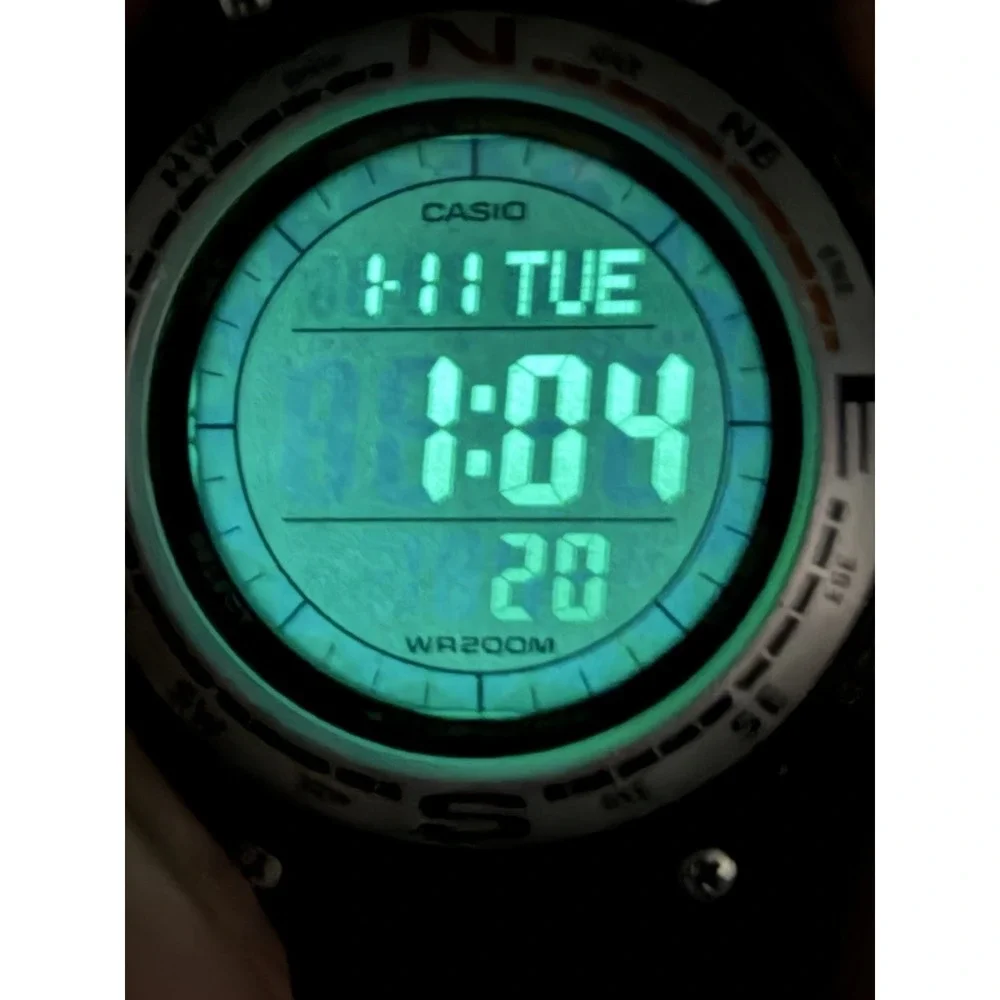 Casio SGW-100B World Time New Battery Mens Digital Watch 45MM 8.5